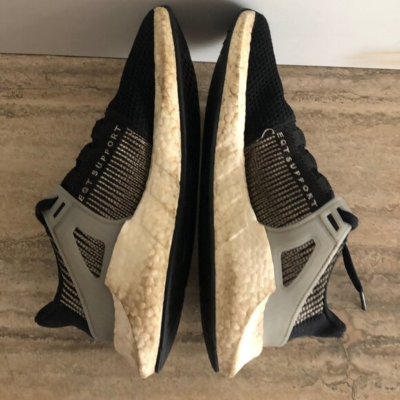 Black and White Adidas EQT Sneakers Size 9.5 - Picture 8 of 8